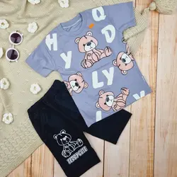 بلوز شلوارک اسپرت تدی