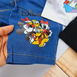 تیشرت و  شلوارک اسپرت خواهر برادری میکی موس