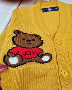 ژاکت بافت پسرانه تدی