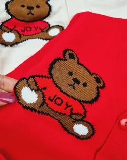 ژاکت بافت پسرانه تدی