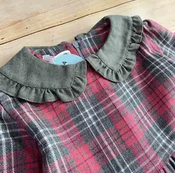 سارافون کشمیر چهارخونه دخترانه