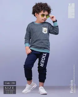 بلوزشلوار اسپرت طرح تایگر