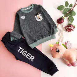 بلوزشلوار اسپرت طرح تایگر