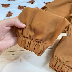 بلوز شلوار بیرونی (دخترانه، پسرانه) مدل خرسی