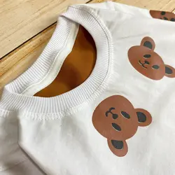 بلوز شلوار بیرونی (دخترانه، پسرانه) مدل خرسی