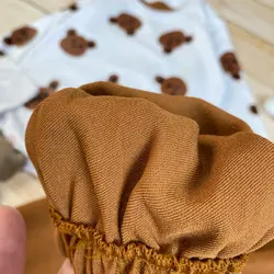 بلوز شلوار بیرونی (دخترانه، پسرانه) مدل خرسی