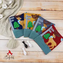 بافت پسرانه فانتزی طرح گوزن