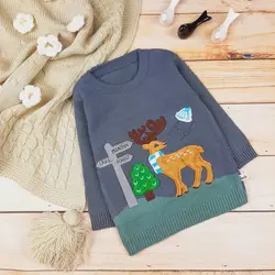 بافت پسرانه فانتزی طرح گوزن