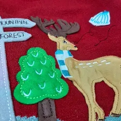 بافت پسرانه فانتزی طرح گوزن