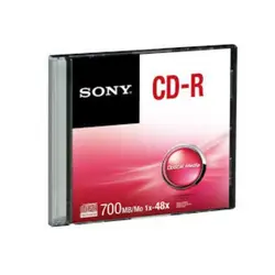 سی دی خام سونی مدل CD-R بسته 10 عددی