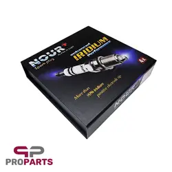شمع سوزنی پایه کوتاه ایریدیوم نور مدل FR8DI30 مناسب برای کوییک - فروشگاه لوازم یدکی خودرو