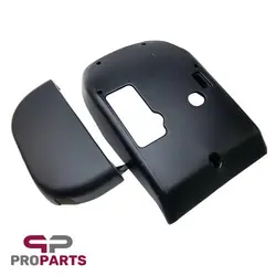 مجموعه قاب دور فرمان (زیر و رویی) مشکی شرکتی ایساکو مناسب برای پژو پارس - فروشگاه لوازم یدکی خودرو