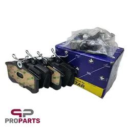 لنت ترمز عقب تکستار شرکتی ایساکو مناسب برای پژو پارس ELX - فروشگاه لوازم یدکی خودرو