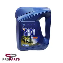 روغن موتور 20w50 SJ با حجم 4 لیتر شرکتی ایساکو مناسب برای پژو 405 - فروشگاه لوازم یدکی خودرو