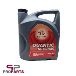روغن موتور بهتام 20w50 SL با حجم 4 لیتر شرکتی ایساکو - فروشگاه لوازم یدکی خودرو