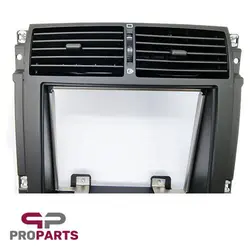 مجموعه پنل ضبط و دریچه کولر مشکی کروز پلاس مناسب برای پژو پارس - فروشگاه لوازم یدکی خودرو