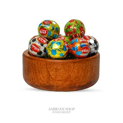 شکلات توپی فویلی