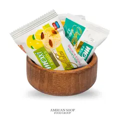 کارولین تافی میوه ای دورنگ