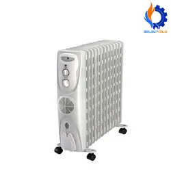 شوفاژ برقی ایوولی 15 پره ایوولی مدل evvoli EVOH_15 MW fan فن دار