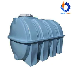 مخزن آب افقی3لایه پلی پارس 4000 لیتری