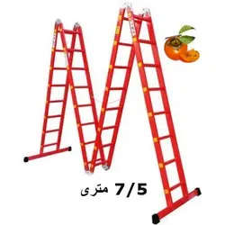 نردبان 24 پله 4تکه راد استار کد 57