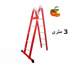 نردبان تاشو 10 پله راد استار کد 48