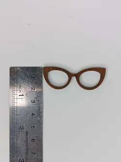 عینک چوبی مدل گربه در سه سایز کد MB27