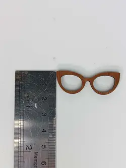 عینک چوبی مدل گربه در سه سایز کد MB27