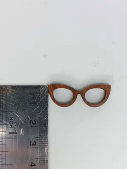 عینک چوبی مدل گربه در سه سایز کد MB27