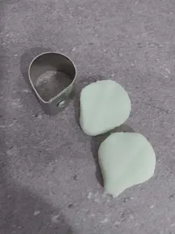 قالب وینر سلیکونی گلبرگ گل شمعدونی و کاتر کدسایت fD05