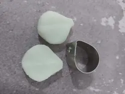 قالب وینر سلیکونی گلبرگ گل شمعدونی و کاتر کدسایت fD05