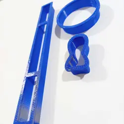 کاتر اترین ماهی تابه طرح1 کد ws0031