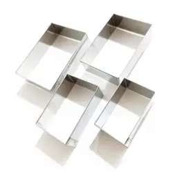 کاتر فلزی طرح مکعب مستطیل کد A0011