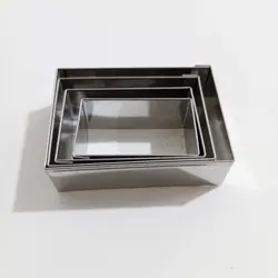 کاتر فلزی طرح مکعب مستطیل کد A0011