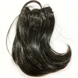 موی ۲۰سانتی حالت دار مشکی, خرمایی کد M0419