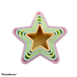 کاتر طرح ستاره ۵عددی کد A006