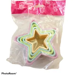 کاتر طرح ستاره ۵عددی کد A006