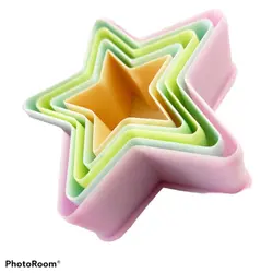 کاتر طرح ستاره ۵عددی کد A006