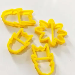 پک کامل دو مدل کاتر گل کاکتوس کد A004