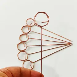 استند عکس فلزی مسی کد mb0042