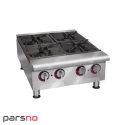 اجاق گاز صنعتی 4 شعله استیل | قیمت اجاق گاز صنعتی 4 شعله استیل