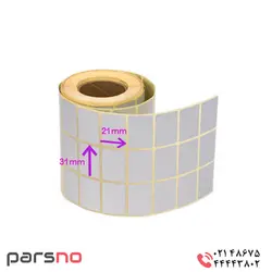 لیبل pvc سایز 21 × 31 | برچسب 31*21 میلیمتری | لیبل پی وی سی 2.1*3.1 سانتی متری