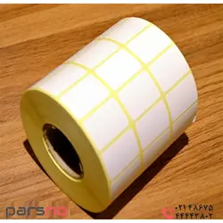 لیبل PVC سایز 35 × 25 | برچسب پی وی سی 25*35 میلیمتر | لیبل pvc سایز 3.5 × 2.5 سانت