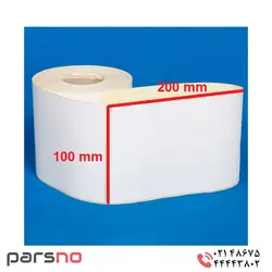 لیبل پی وی سی 100 × 200 | برچسب پی وی سی 10*20 سانتی | لیبل pvc سایز 20×10 سانت