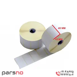 لیبل حرارتی 15 × 45 | لیبل حرارتی 15 در 45 | برچسب حرارتی 15×45