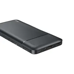 پاوربانک (فست شارژ) ریمکس 20000 میلی آمپر 10W مدل RPP-166 - مشکی