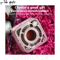 اسپیکر بلوتوثی بدنه شفاف مدل DW12