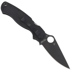 چاقو نظامی اسپایدرکو Spyderco MILITARY™ MODEL G-10 BLACK / BLACK BLADE - خرید آنلاین لوازم و تجهیزات کمپینگ و کوهنوردی