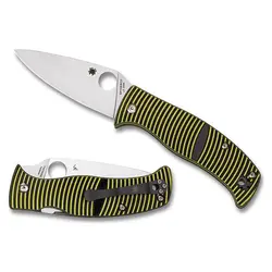 چاقو کارائیب اسپایدرکو Spyderco CARIBBEAN™ G-10 BLACK/YELLOW - خرید آنلاین لوازم و تجهیزات کمپینگ و کوهنوردی