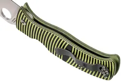 چاقو کارائیب اسپایدرکو Spyderco CARIBBEAN™ G-10 BLACK/YELLOW - خرید آنلاین لوازم و تجهیزات کمپینگ و کوهنوردی